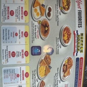 Waffle House Menu
